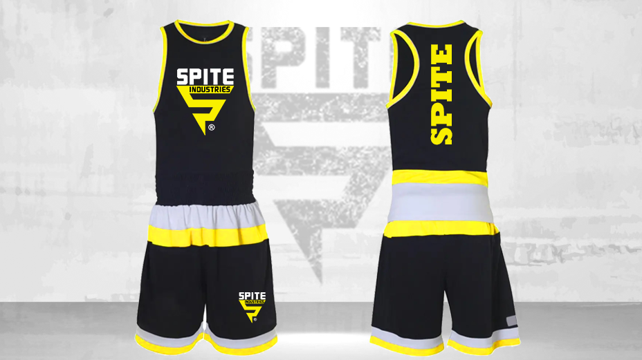 1-Boxing Suit-yellow Boxing Suits - Image 1