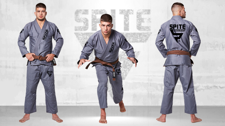 BJJ Suit- GREY BJJ Suits - Image 1