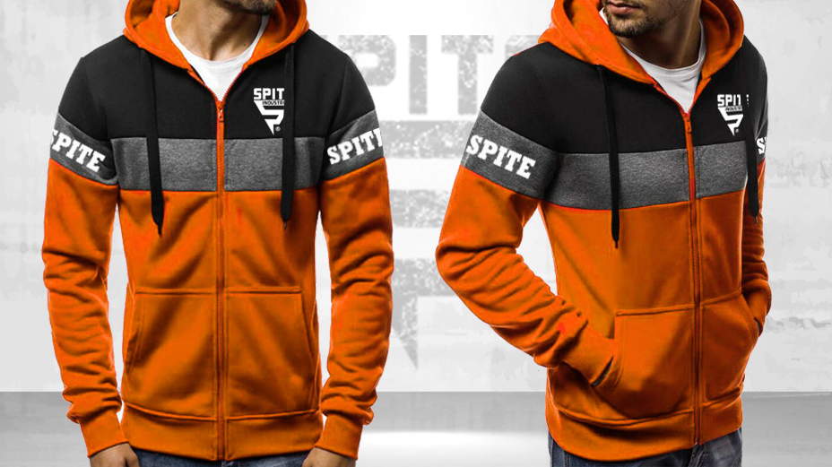 Hoodie-Orange Hoodies - Image 1