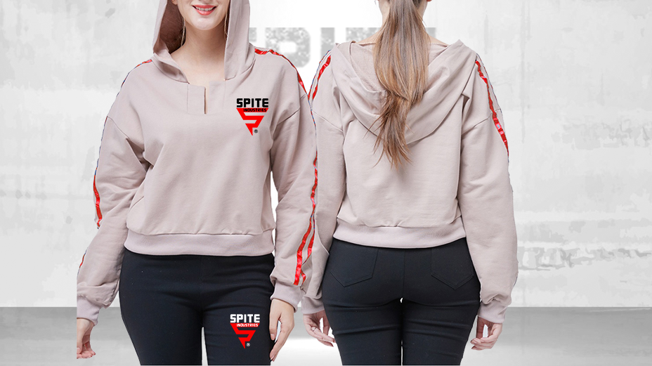 Hoodie -Red 3 Women Hoodies - Image 1