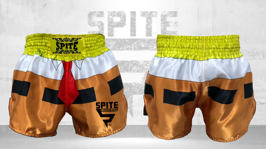 Thai shorts red-02 Muay Thai Shorts - Image 1